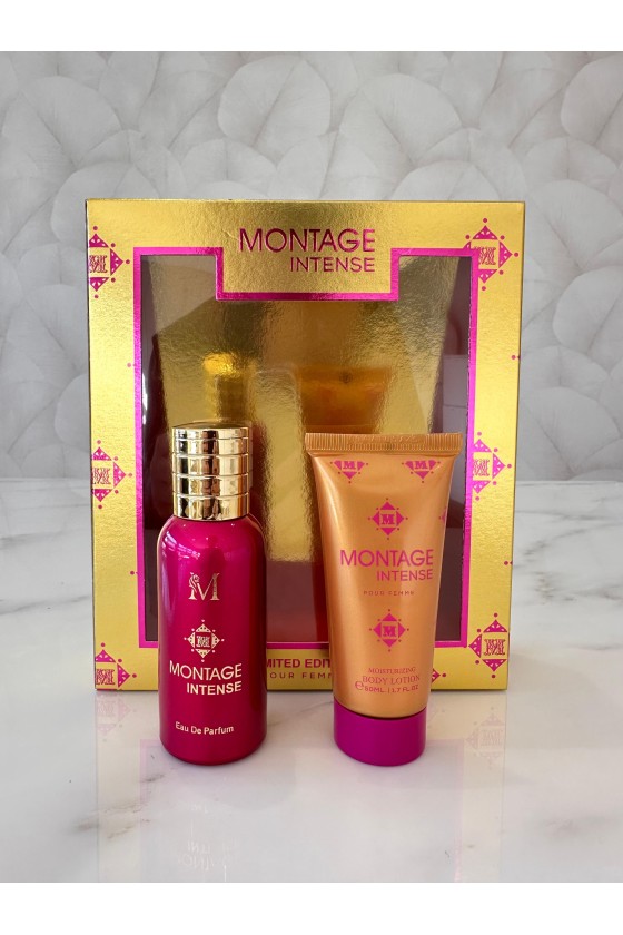 Pack perfume + loción corporal inspiración montale