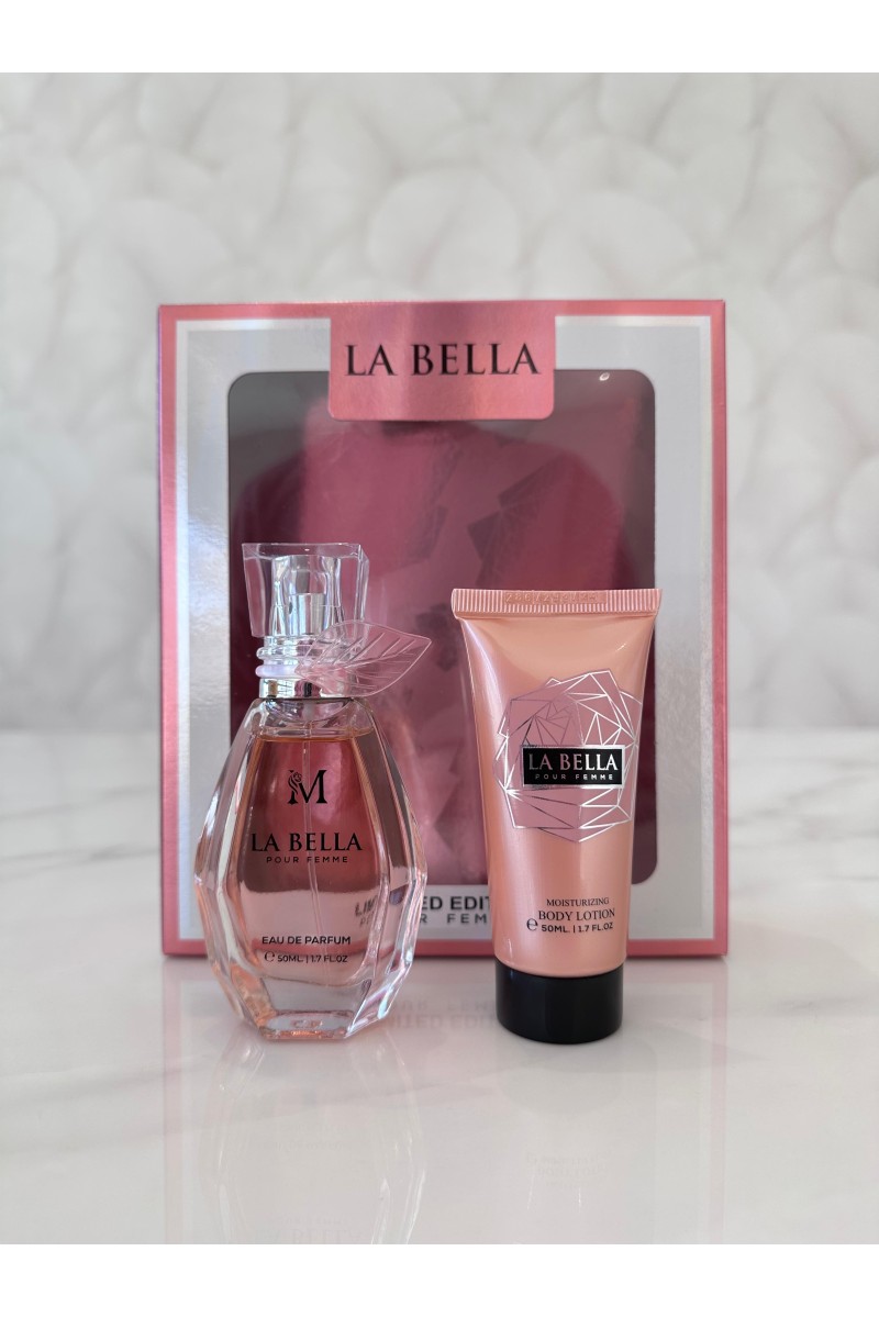 Pack perfume + loción corporal inspiración la vida es bella