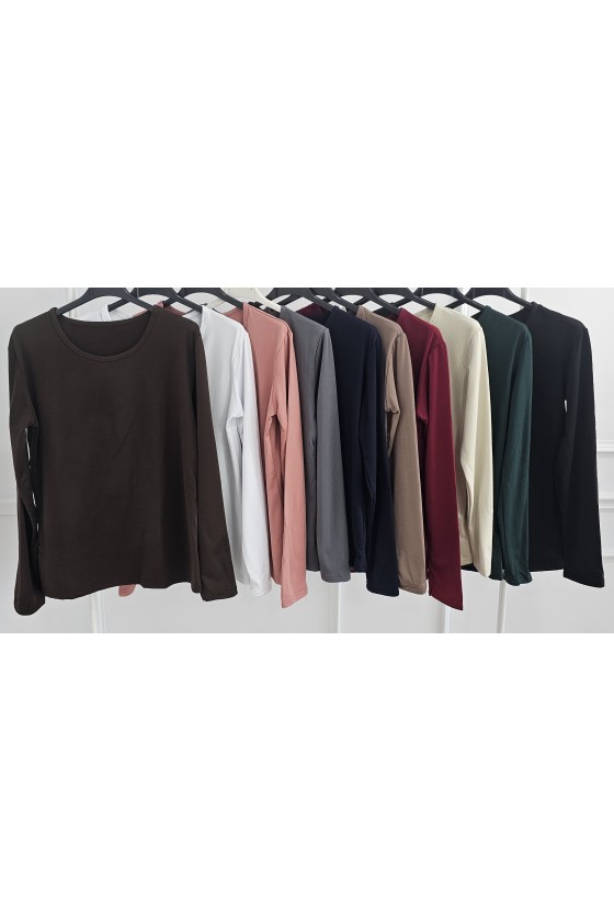 Jersey licra térmico cuello redondo