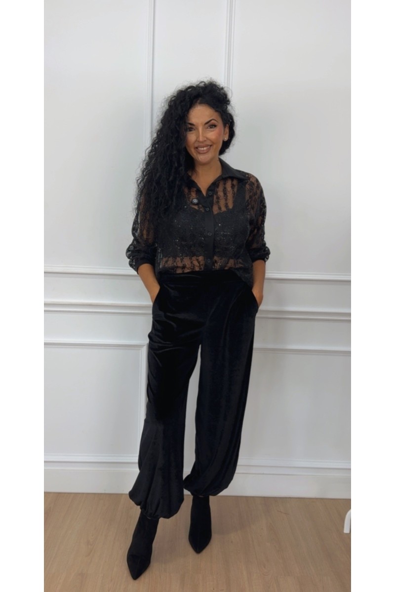 Camisa lentejuelas night