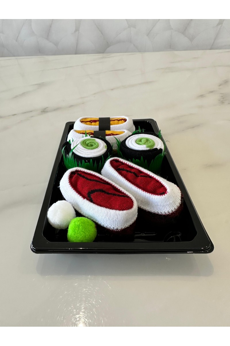 Calcetines sushi pack de 3