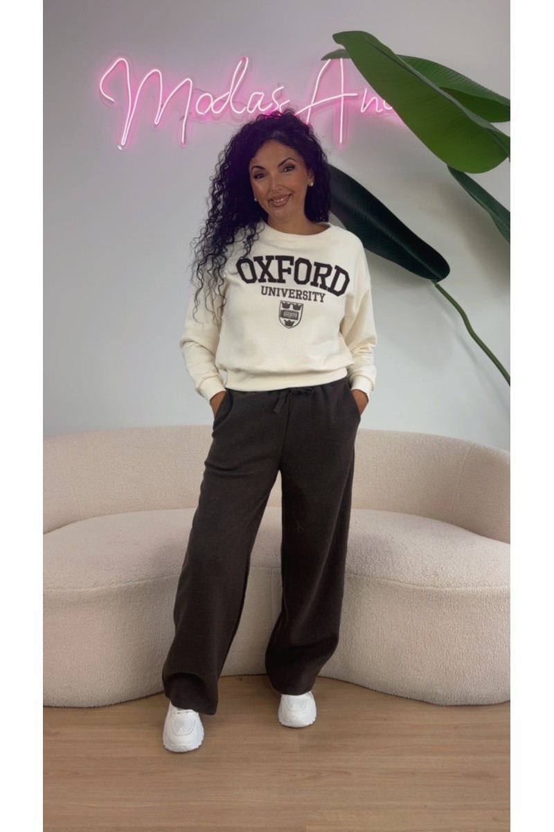 Sudadera oxford