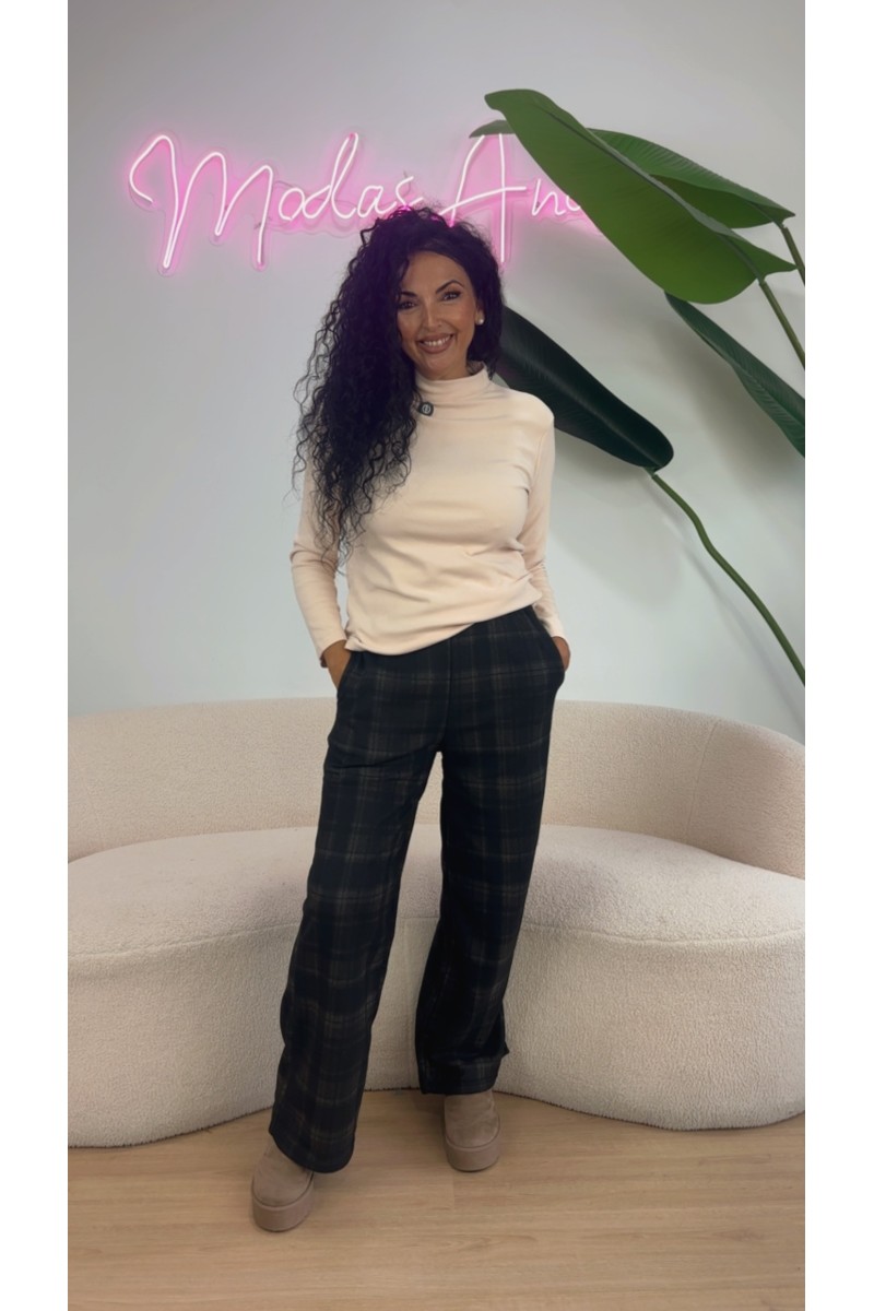 Pantalón térmico cuadro