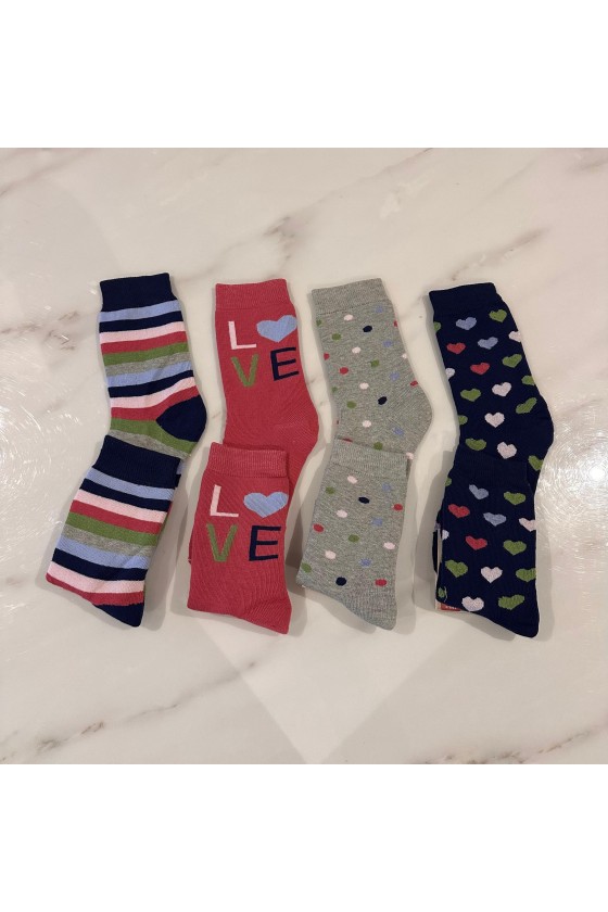 Calcetines térmicos animado love pack de 3