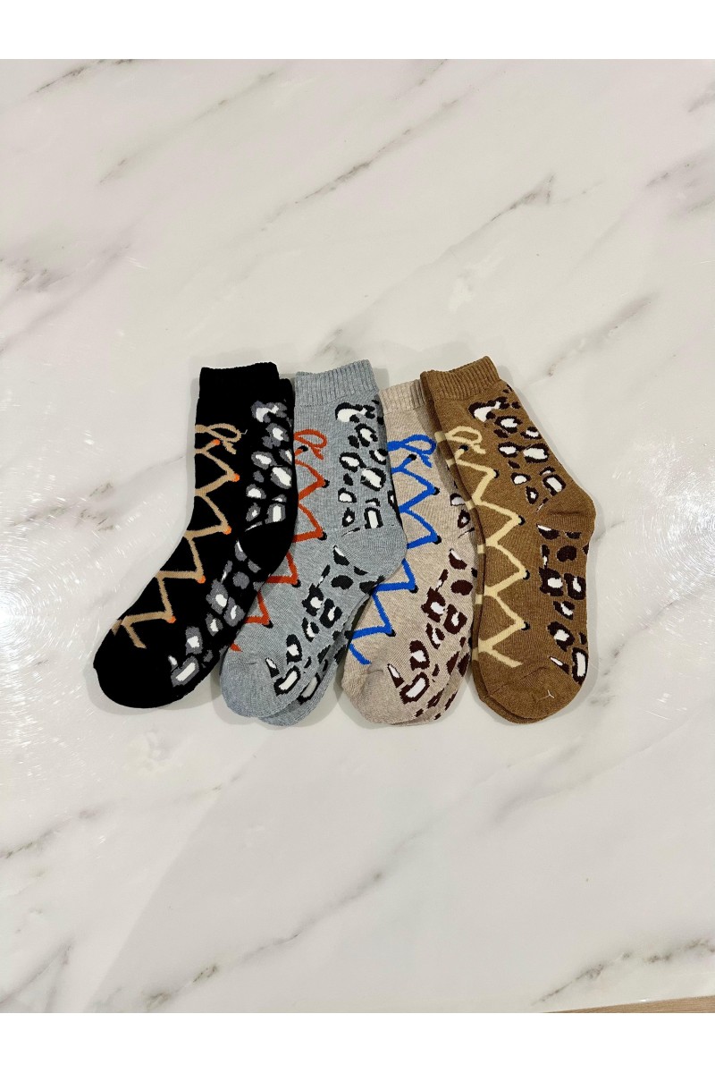 Calcetines térmicos animal print pack de 3