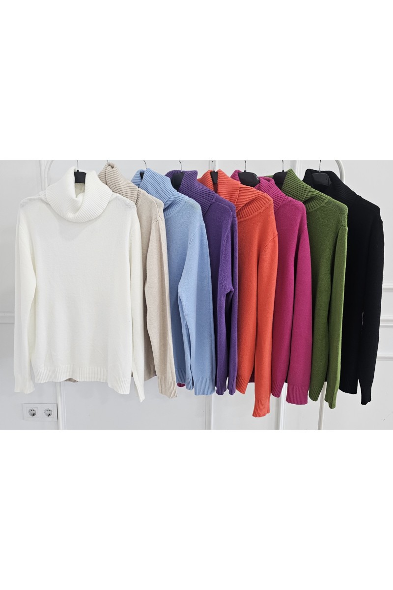 Jersey colors cuello chimenea