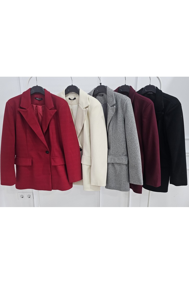 Chaqueta paño over size