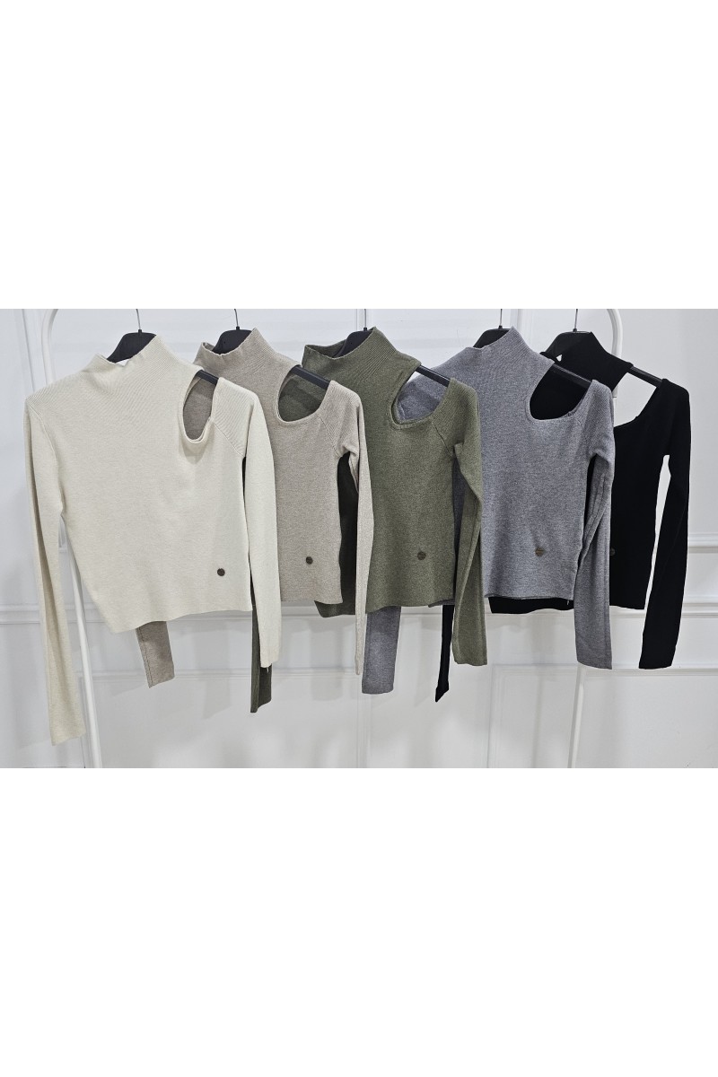 Jersey hombro descubierto