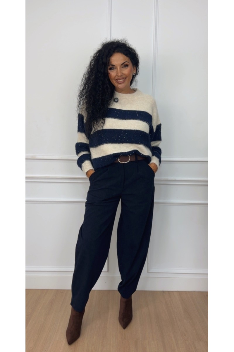 Jersey Bruselas rayas