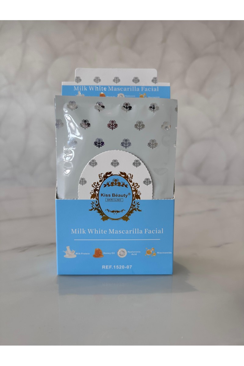 Mascarilla facial bianco latte