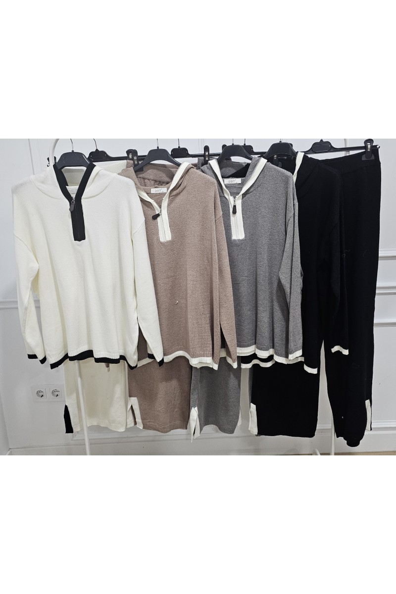 Conjunto confort Bicolor cremallera
