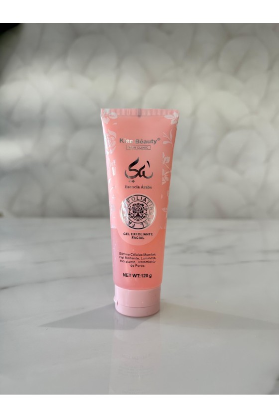 Exfoliante facial yara rosa