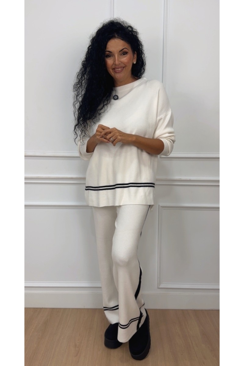 Conjunto confort bicolor