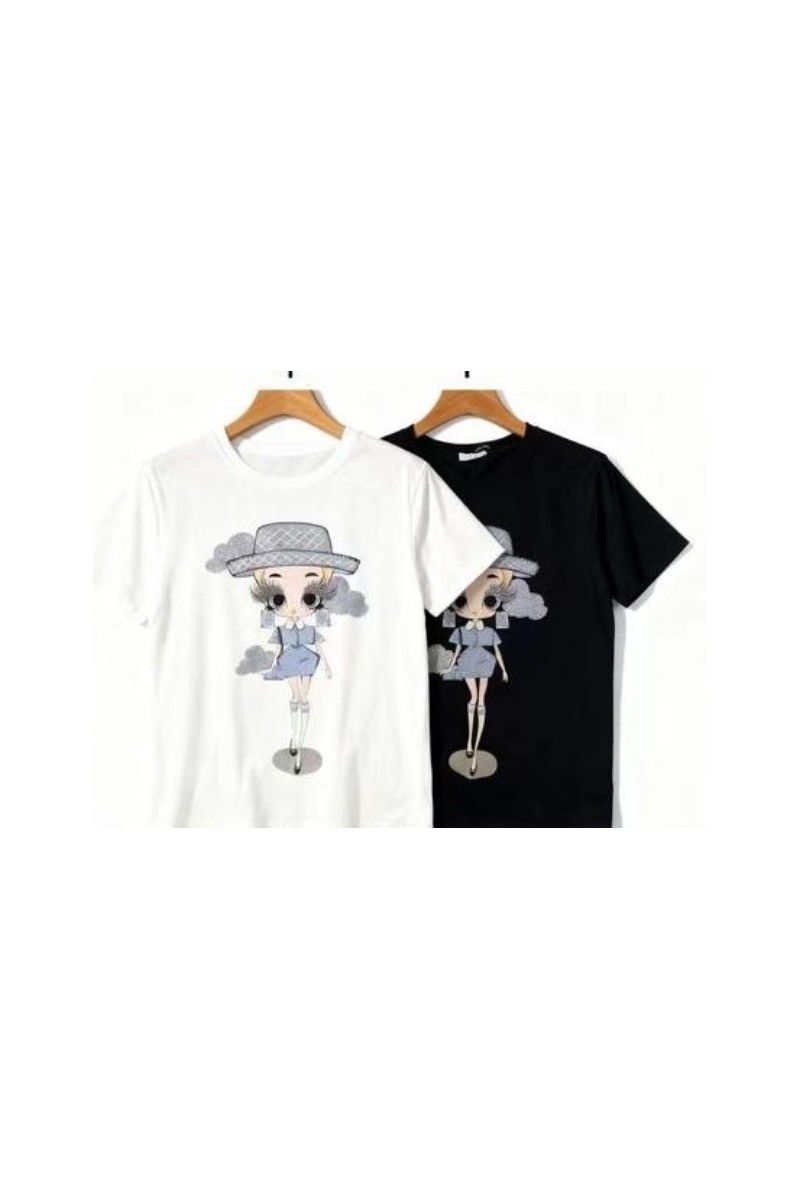 Camiseta woman strass