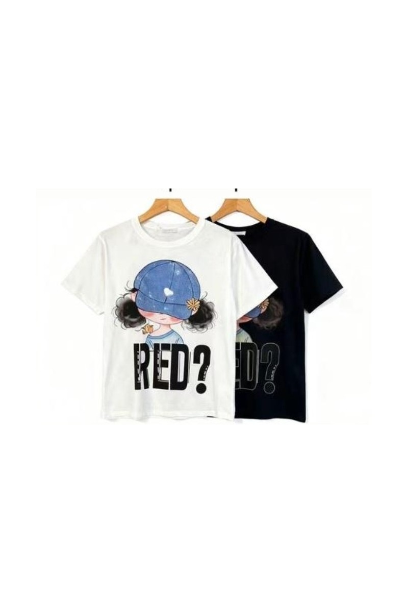 Camiseta strass red?