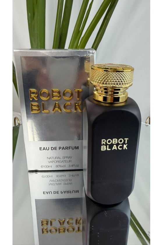 Perfume robot black hombre inspiración