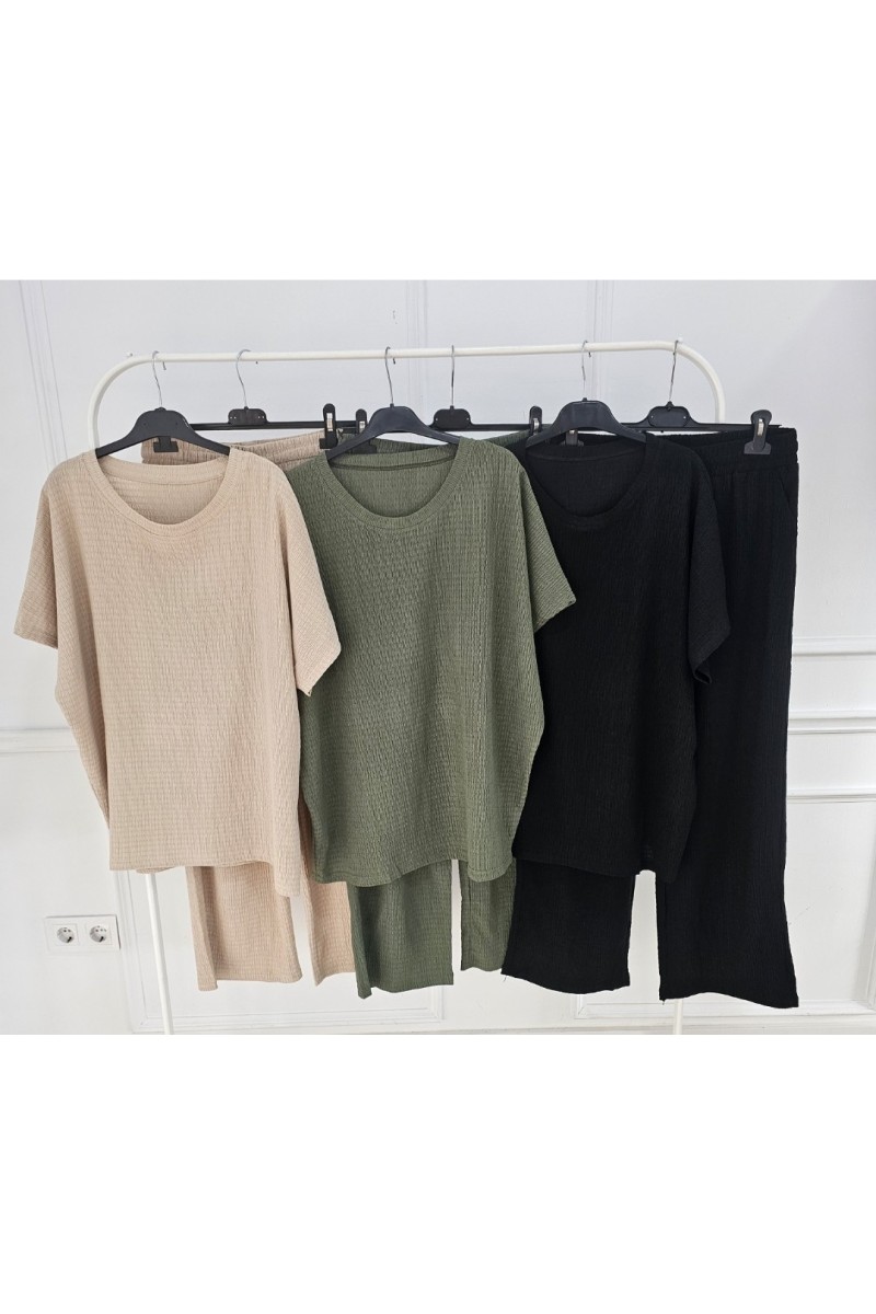 Conjunto tarifa manga corta