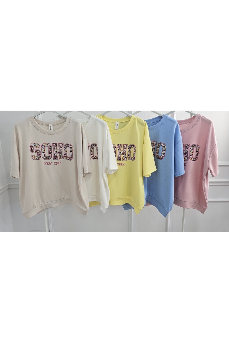 Camiseta soho doble capa de aire