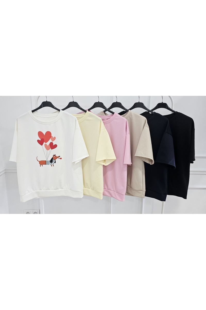 Camiseta doble capa de aire dog