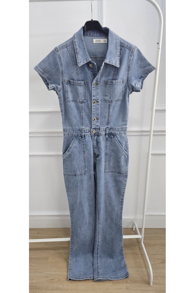 Mono vaquero georgia manga corta