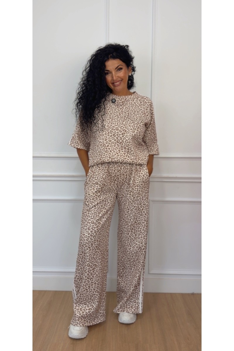 Conjunto doble capa de aire adis leo manga corta