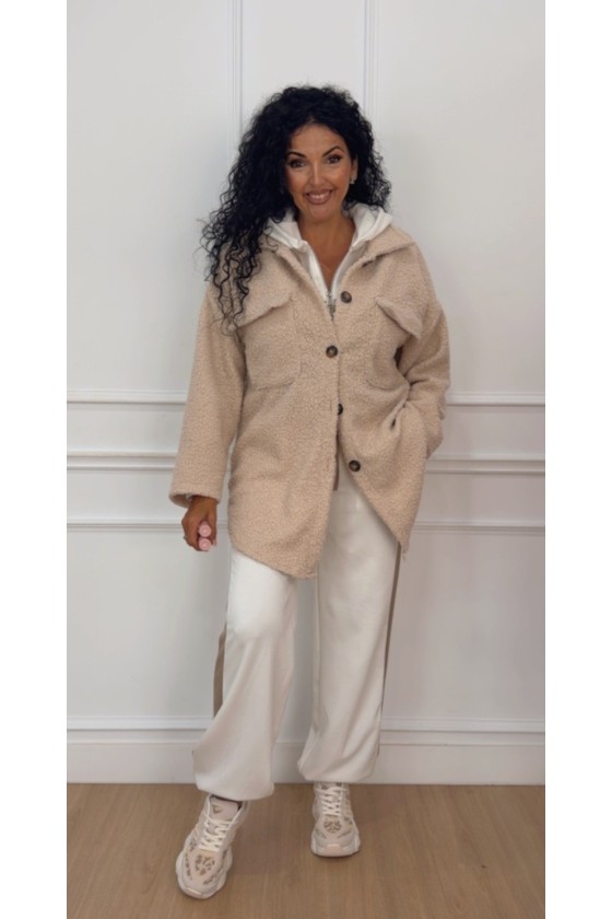 Sobre camisa borrego