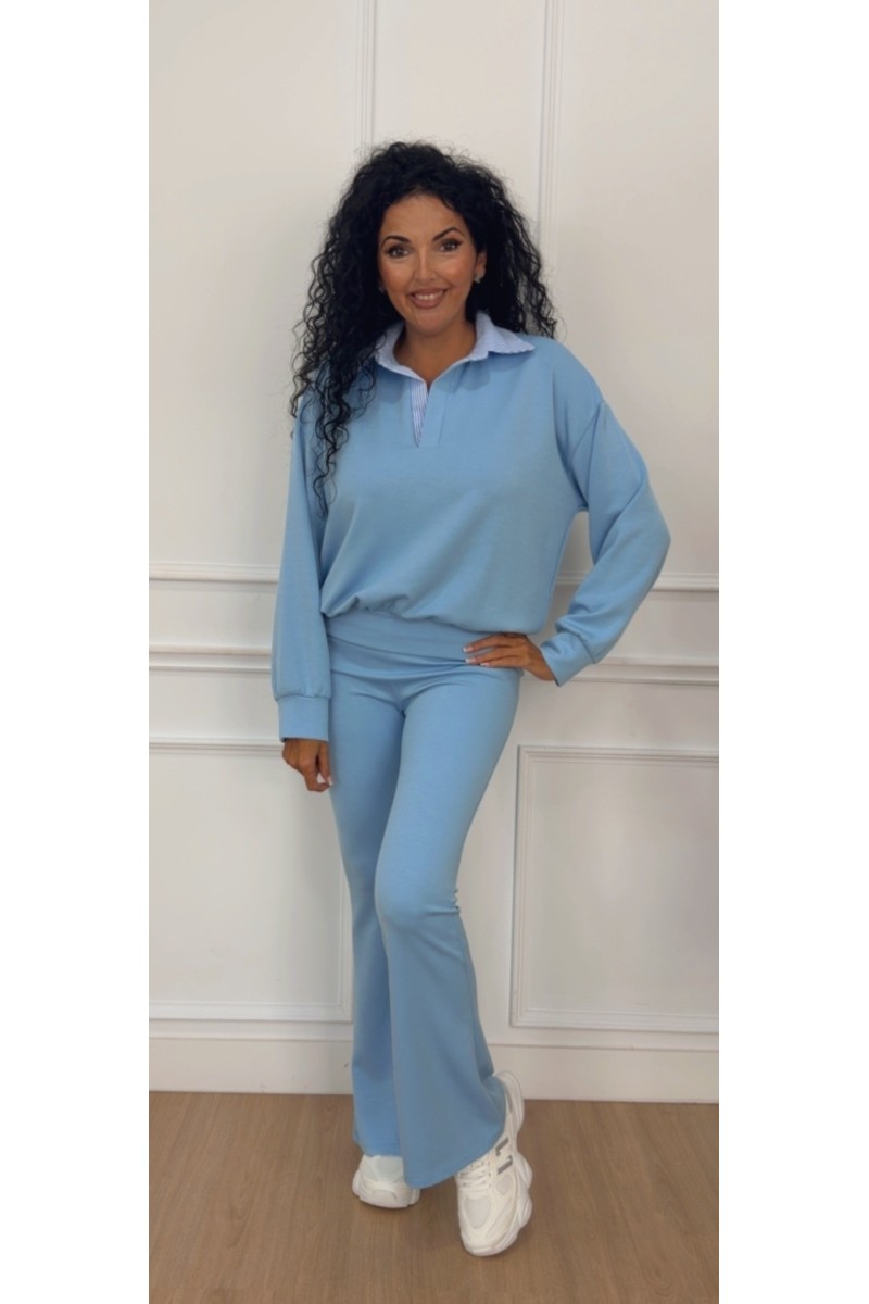 Conjunto doble capa de aire cuello