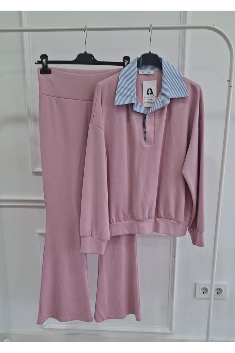 Conjunto doble capa de aire cuello