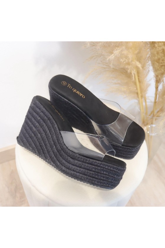 Cuñas vinilo colors black