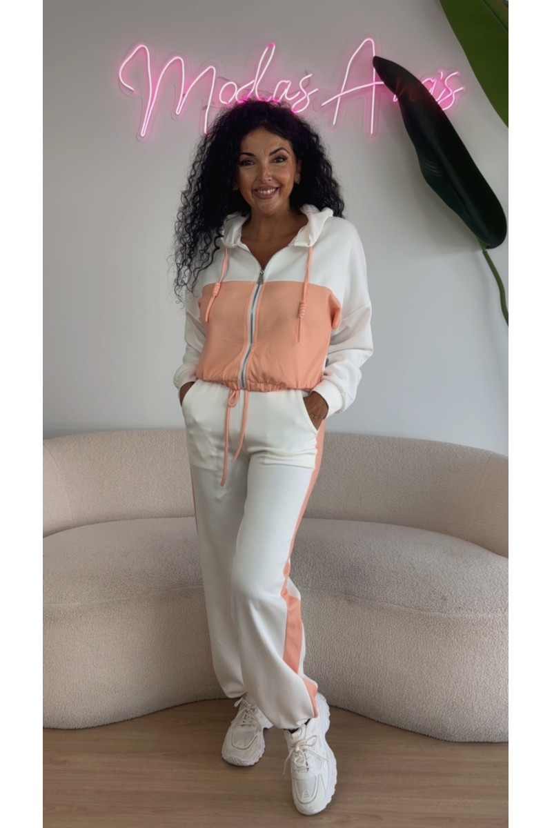 Conjunto doble capa de aire bicolor