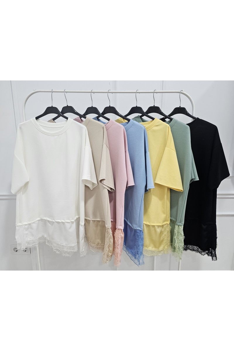 Camiseta over size combi