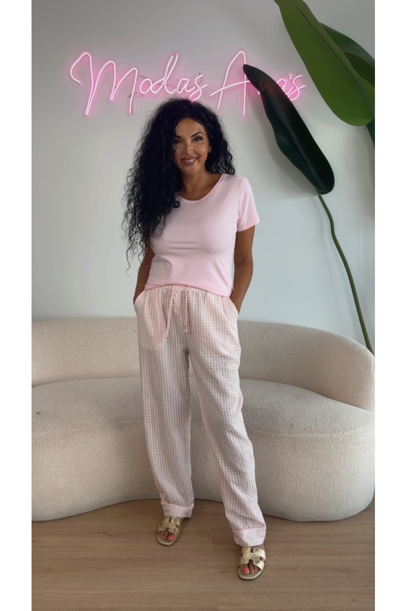 Pantalón pijama vichy