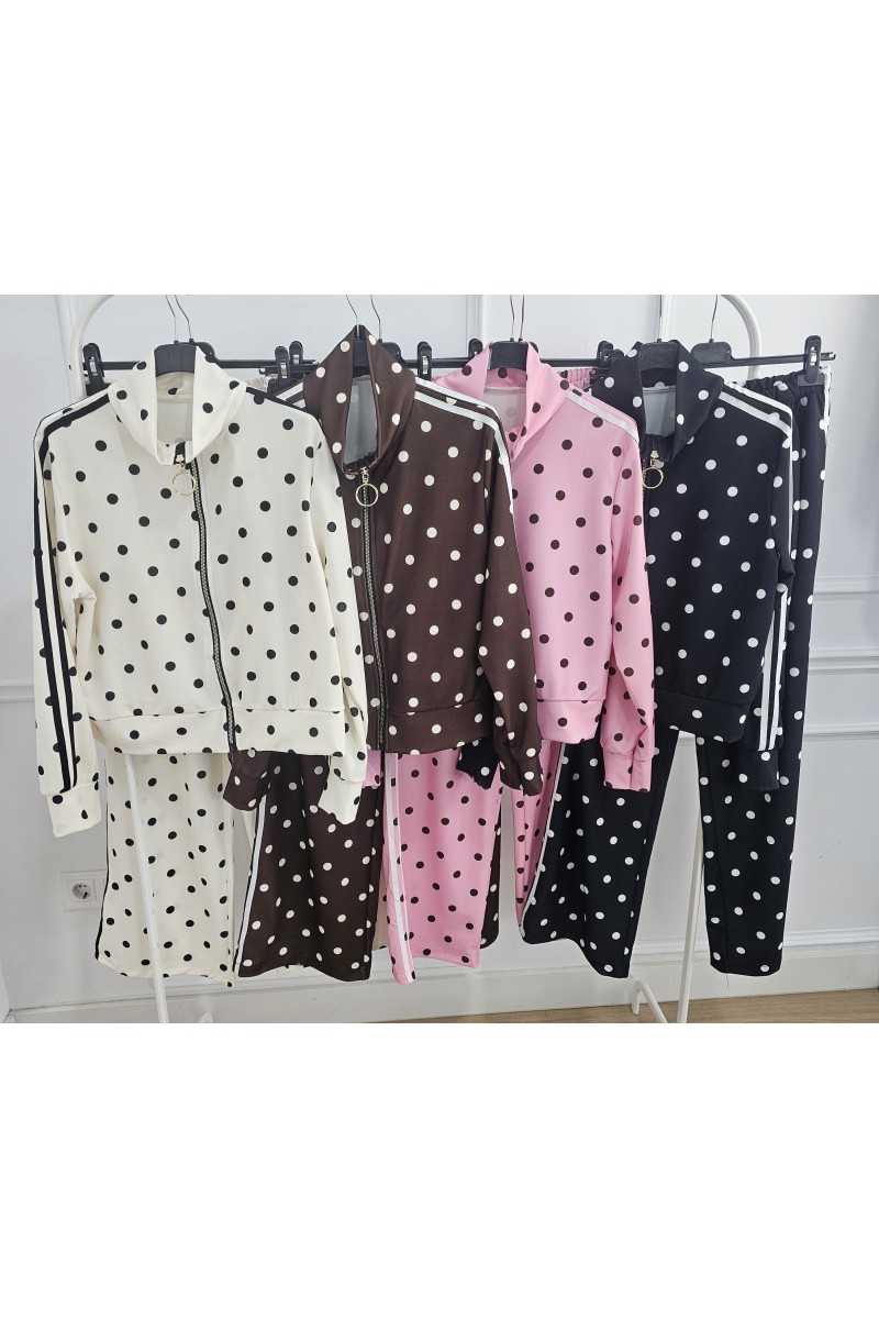 Conjunto adis lunar cremallera