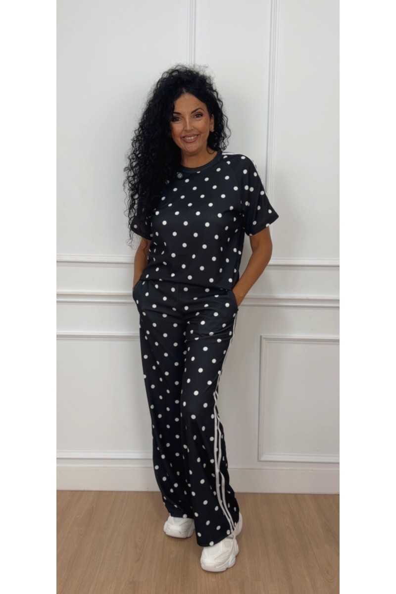 Conjunto adis lunar manga corta