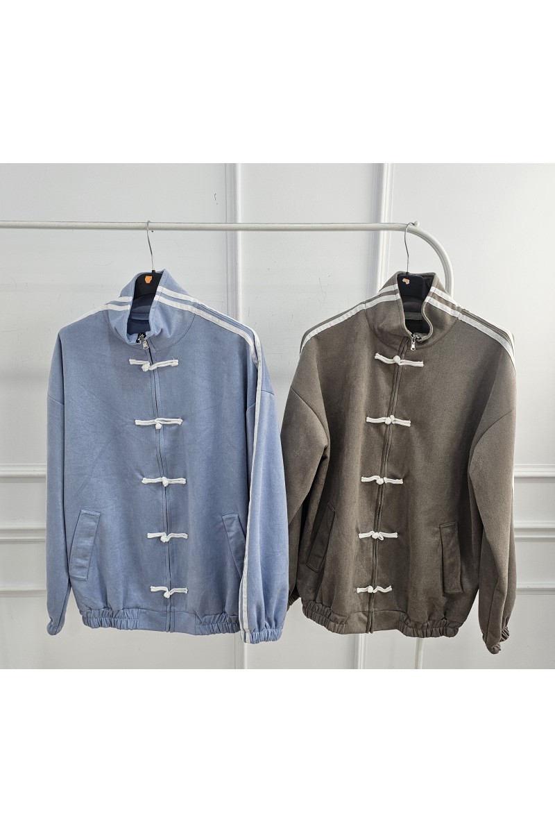 Chaqueta adis botones nudo