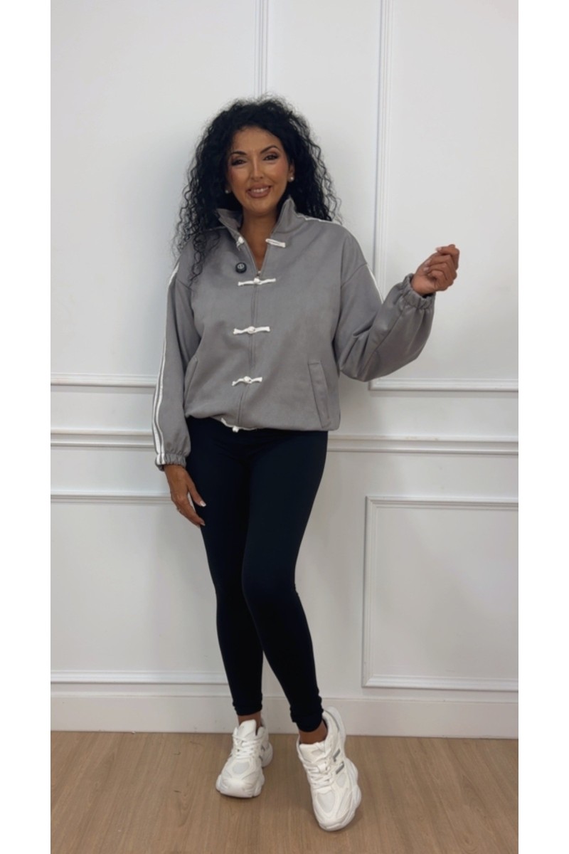 Chaqueta adis botones nudo