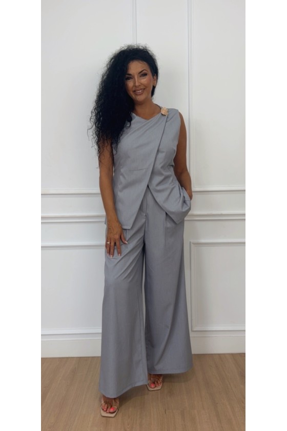 Traje chaqueta cruzado Mia