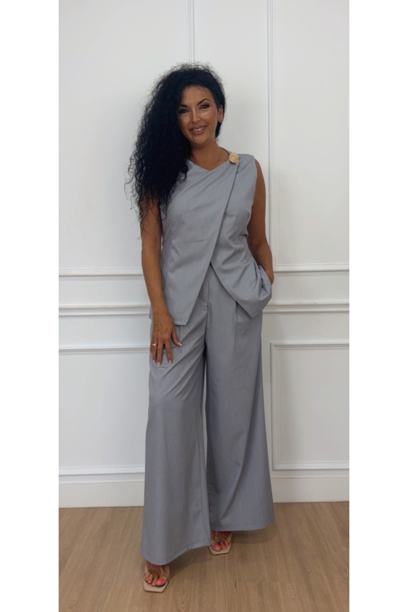 Traje chaqueta cruzado Mia