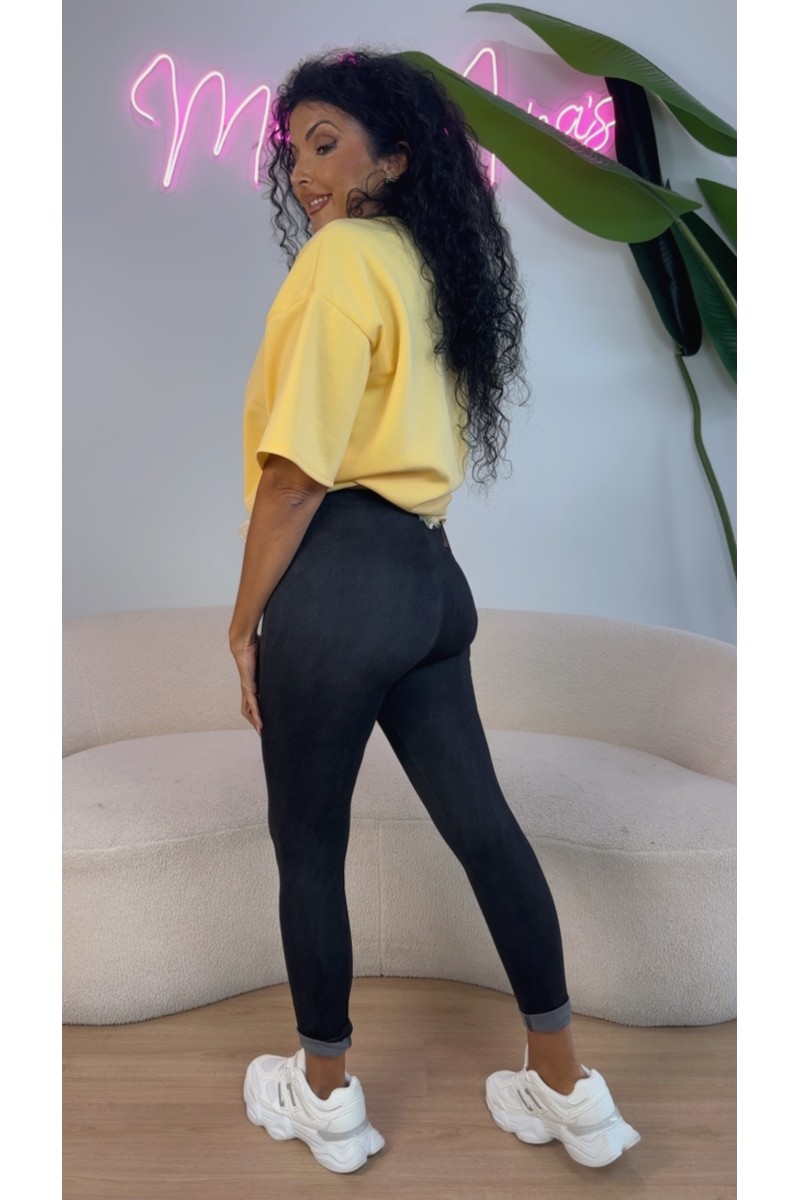 Leguins guante efecto vaquero