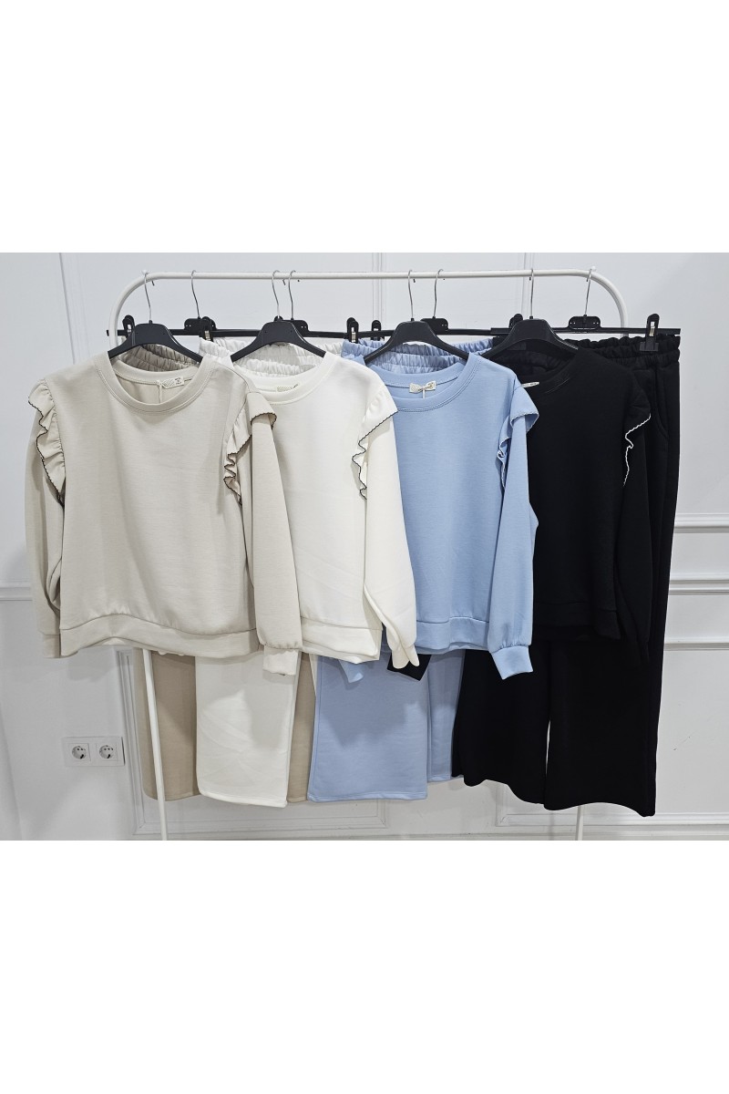 Conjunto volante doble capa de aire