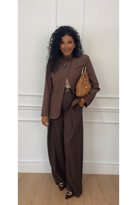 Chaqueta solapa cruzada