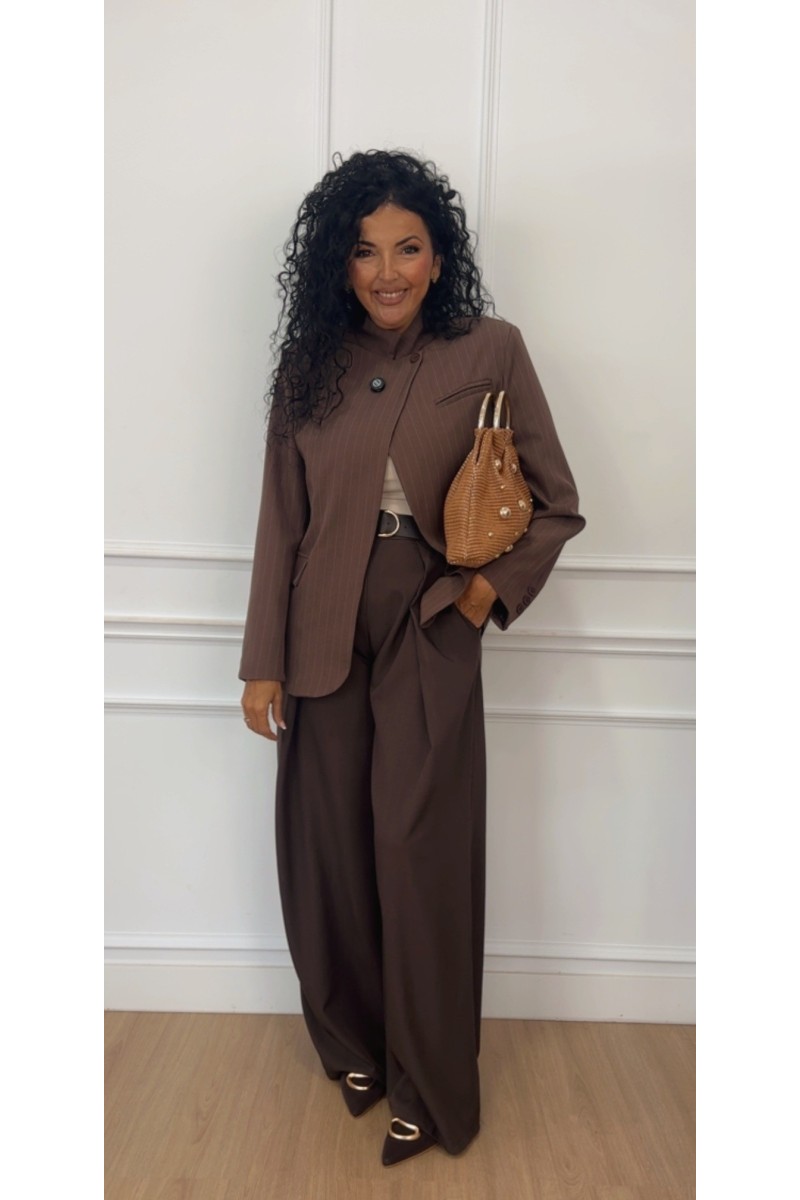 Chaqueta solapa cruzada