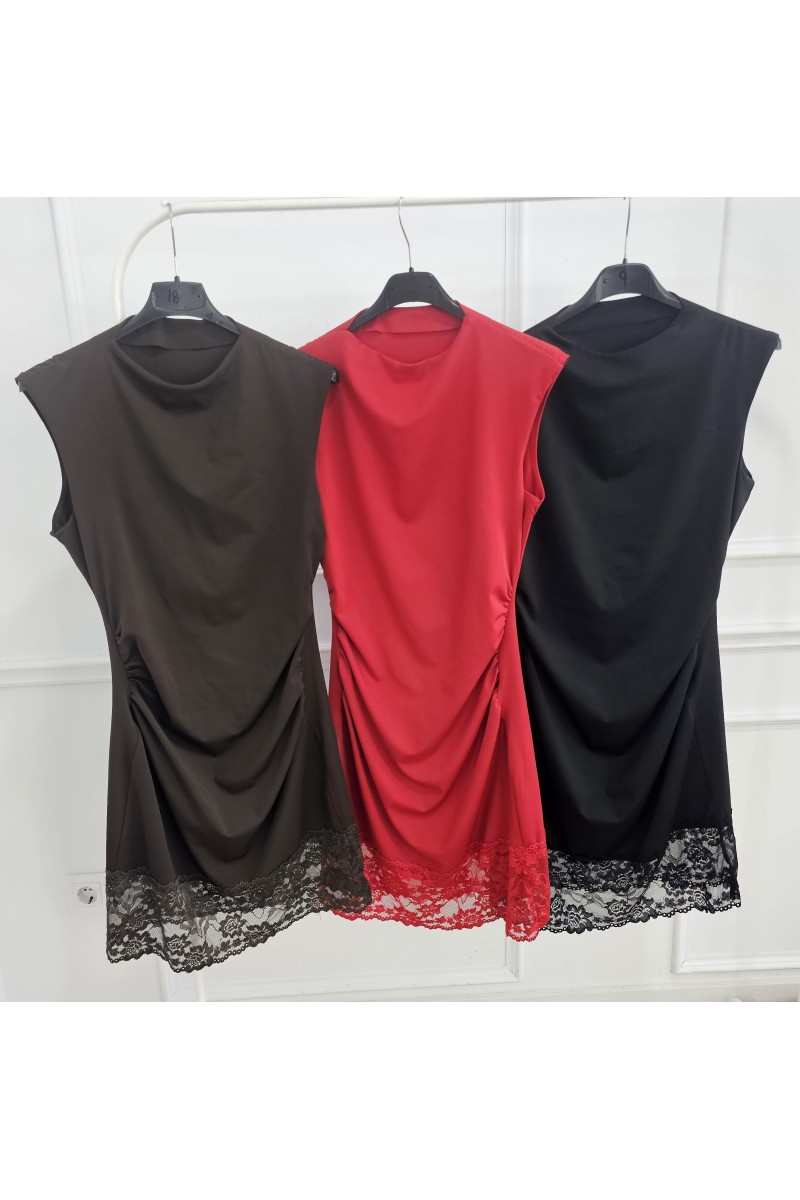 Vestido licra lencero