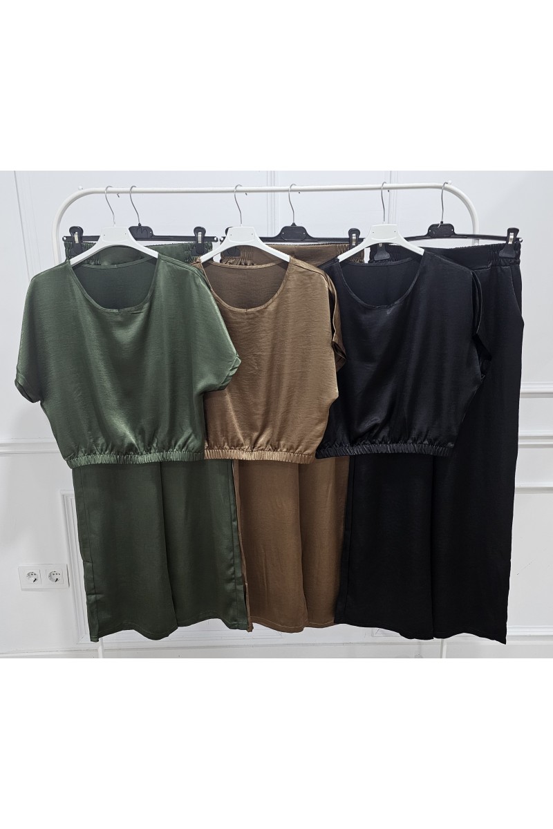 Conjunto Romina satinado