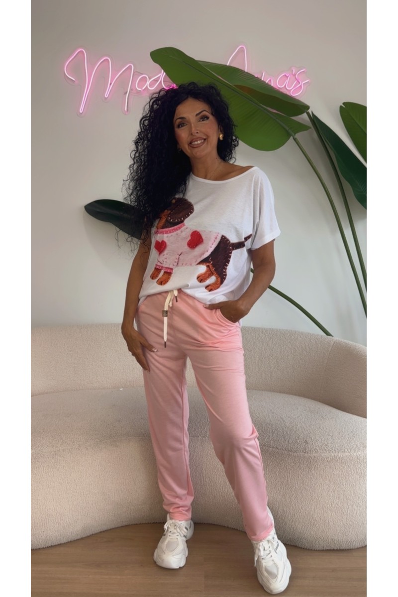 Pantalón sport recto