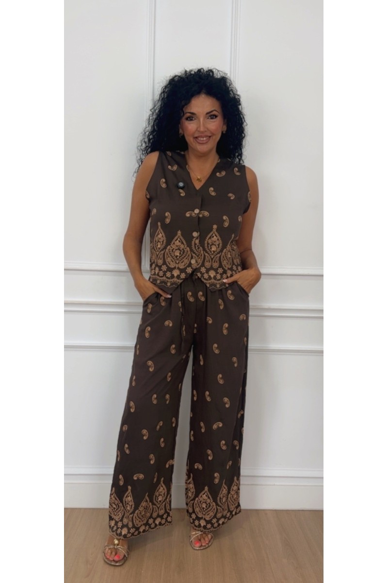 Conjunto chalequillo Arabia