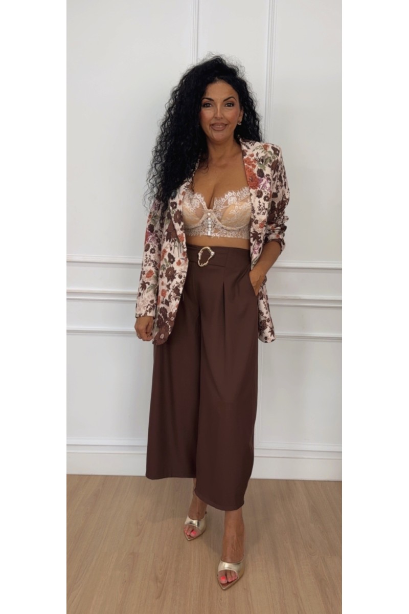 pantalón balon hebilla dorado