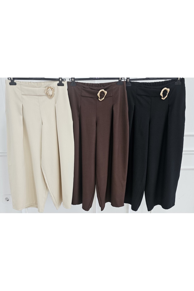 pantalón balon hebilla dorado