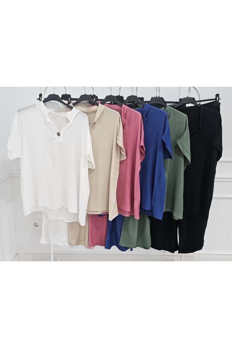 Conjunto tarifa cuello maho