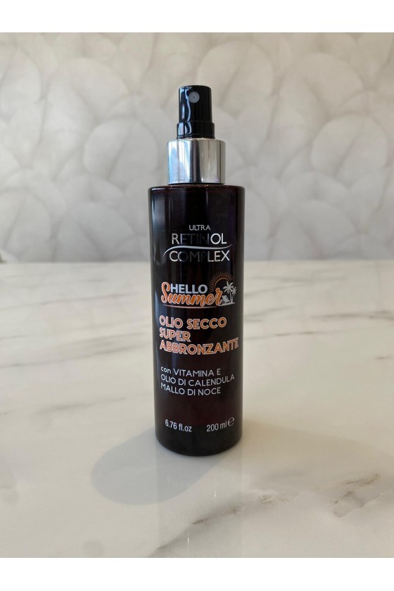 Aceite seco super bronceador